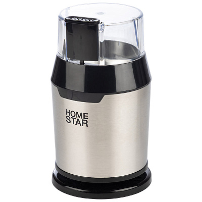 Кофемолка HomeStar HS-2036 цвет: черный, 200 Вт