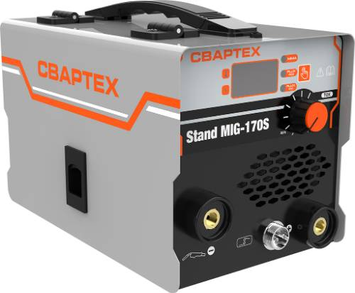 СВАРТЕХ Stand MIG 170S (MIG (FCAW) 50-170A 0.8-1 мм., MMA 20-170A., 2-4 мм., дисплей, катушка с пров