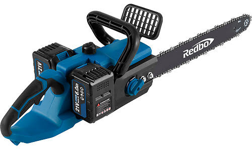 REDBO LNS-21A Цепная пила аккумуляторная бесщеточная (21В; Li-Ion; 6.0Ач; 3000об/мин;16")