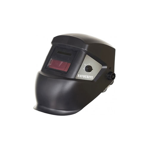 Ф1 PRO Маска сварочная DIN11, 90*35мм, Li акку-р, проф.оголовье коробка FAVOURITE