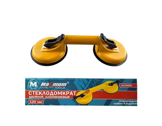 Стеклодомкрат алюминиевый двойной,"Maximum" (Максимум) MX 09653