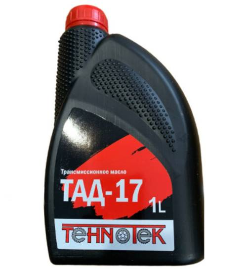 Масло TEHNOTEK  transmission ТАД-17 SAE 80W-90 / 1л (12 шт в упаковке)