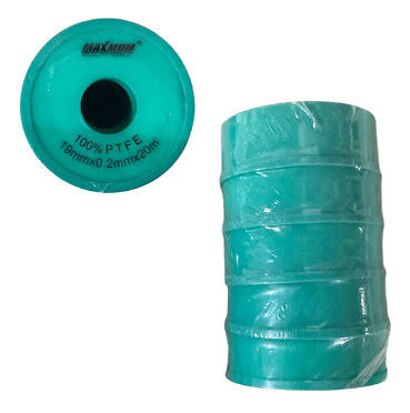 Лента Фум 20м x 19мм x 0.2мм, PTFE, "MAXIMUM"